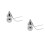 2Pièces Collier Bébé Argent Pendentif Ouvrable Gourd Pour Souvenirs 5