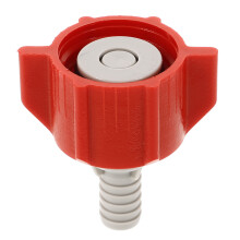 2Pcs Plastic Bib Connector Adapter for Soda Water Machine Multi-Color