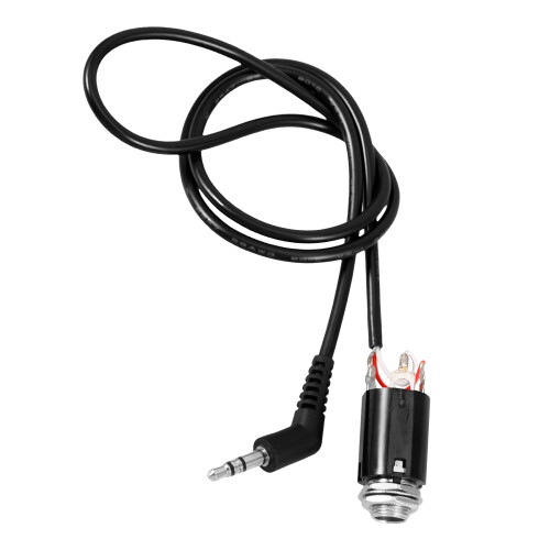 3Sets Black Guitar Pickup Accessory Cable Stable Instrument Connector