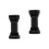 2Pcs Threaded Aluminum Alloy Bike Bottom Bracket Replacement Black 5
