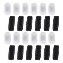 120Pcs Pet Water Dispenser Cotton Filters Assorted Color for Fountain