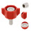 2Pcs Plastic Bib Connector Adapter for Soda Water Machine Multi-Color 10