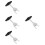 4Pcs Car Ignition Coil Remover Metal Multi-Purpose Spark Coil Tool 7