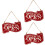 3Pièces Plaques Rouges Double Face Ouvert Fermé Pour Magasin 6