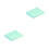 2Pcs Micro Suede Pet Bath Towel Reusable Light Green Dog Drying Wrap 9