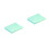 2Pcs Micro Suede Pet Bath Towel Reusable Light Green Dog Drying Wrap 6