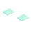 2Pcs Micro Suede Pet Bath Towel Reusable Light Green Dog Drying Wrap 7