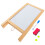 2Sets Small White Wood Chalkboard Sign Rustic Menu Board for Daily Use 2