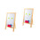 2Sets Small White Wood Chalkboard Sign Rustic Menu Board for Daily Use 5