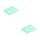 2Pcs Micro Suede Pet Bath Towel Reusable Light Green Dog Drying Wrap 4
