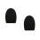 2Pcs Black Silicone Makeup Brush Cleaner Mat Easy Use Cosmetic Tool 3