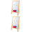 2Sets Small White Wood Chalkboard Sign Rustic Menu Board for Daily Use 6