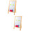 2Sets Small White Wood Chalkboard Sign Rustic Menu Board for Daily Use 8