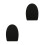 2Pcs Black Silicone Makeup Brush Cleaner Mat Easy Use Cosmetic Tool 4