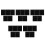 25Pcs Anodized Black Aluminum Plates Engravable Blanks for Sublimation 8
