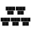 25Pcs Anodized Black Aluminum Plates Engravable Blanks for Sublimation 4
