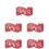 5Pcs Delicate Multi-Function Door Sign Red Open Closed Store Supply 4