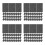 200Pcs Graphite Transfer Paper Black Carbon Tracing Sheets for DIY Art 7