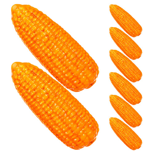 40Pcs Realistic Artificial Corn Foam Decoration Yellow Fall Table Prop 1