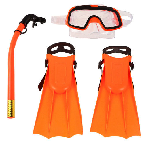 3Sets Kinder Snorkelset Lichtgewicht Snorkeluitrusting Zwemmen
