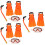 3Sets Kinder Snorkelset Lichtgewicht Snorkeluitrusting Zwemmen 8