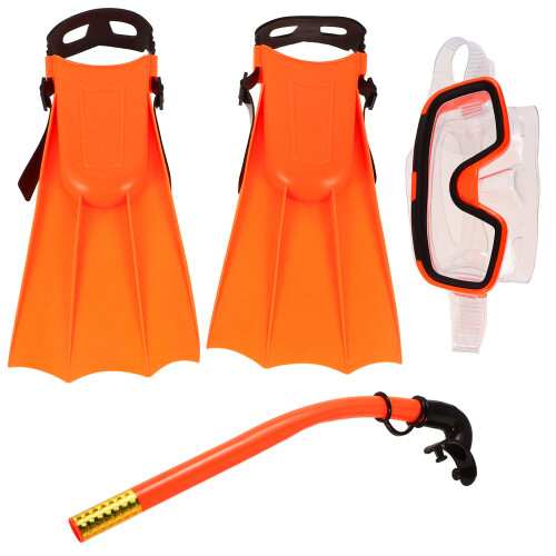 3Sets Kinder Snorkelset Lichtgewicht Snorkeluitrusting Zwemmen 1