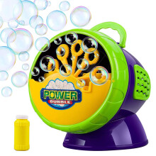 Automated Bubble Blower Portable Bubble Machine High Output Bubble Maker For Party And Event Indoor Or Outdoor Activities