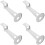 4St Witte Projector Wandbeugel Voor 360 Draaibare Projectie 7