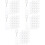 5Sets White Acrylic Keychain Blanks DIY Hanging Tags 9