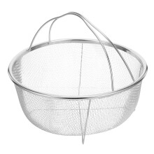 2St Roestvrijstalen Fruit- En Frituurmand, Keuken Accessoire