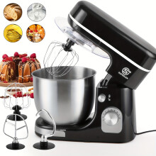 SUPERLEX 3-in-1 Stand Mixer 5L 1300W Kitchen Machine with 8 Speeds & Pulse