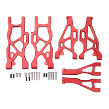 Piese de schimb Set brațe suspensie Aliaj de aluminiu Prelucrate CNC Instalare ușoară Conducere lină Reducerea vibrațiilor Piese de