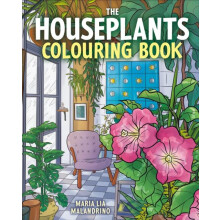 The Houseplants Colouring Book by Maria Lia Malandrino Paperback Book