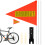 4Ensembles Drapeaux PVC Visibilité Pour 1
