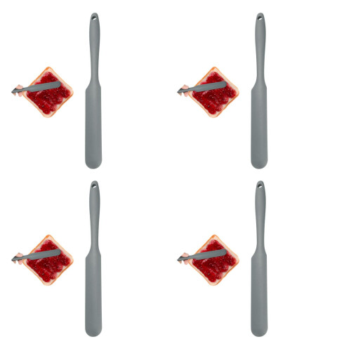 4Pièces Spatule Silicone Portable Pour Usage Maison 2