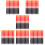 600Pièces Recharge Stylos Plume Assorties 11