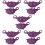 5Paires Plaquettes De Violet Performantes 10