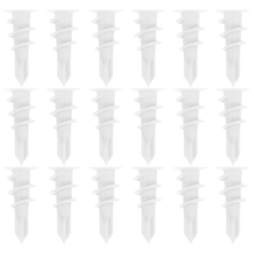 40Pièces Chevilles Blanches Expansion Tube Pour