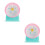 2Pièces Roue Pour Hamster Avec Support Stable 5