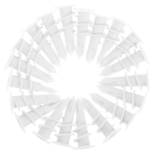 40Pièces Chevilles Blanches Expansion Tube Pour 2