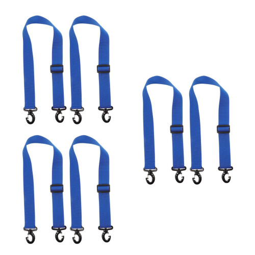 6Pièces Bandes Ski Ajustables Nylon Accessoires Extérieur 2