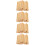 200Pièces Tubes Remplacement Pour Beige Usage Ruche 10