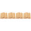 200Pièces Tubes Remplacement Pour Beige Usage Ruche 6