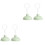 4Pièces Accessoires Nettoyage Wc Vert Usage 3