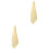 2Pièces Carrés Bébé Jaunes En Doux Absorbant Multi-Usage 3
