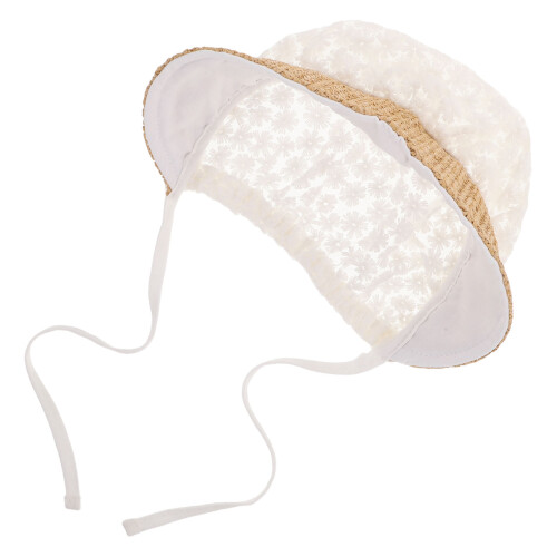 3Pièces Chapeaux Bébé Bonnet Main Style Princesse Coloré 1