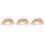 3Pièces Chapeaux Bébé Bonnet Main Style Princesse Coloré 9
