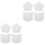 8Pièces Base Rigide Blanche Pour Sacs Faits Main Crochet 5