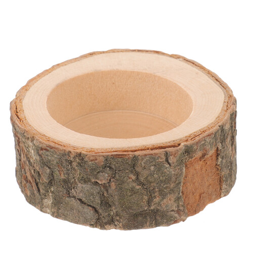 3Pièces Bols En Bois Café Pour Hamsters Alimentaire Durable
