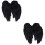 4Pièces Ailes Costume En Plume Accessoire Décoratif 8